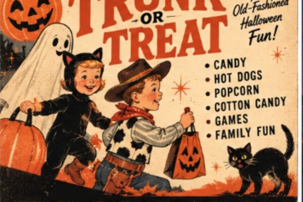 FREE! Pumpkin Lights & Candy Nights: A Good Old-Fashioned Trunk or Treat